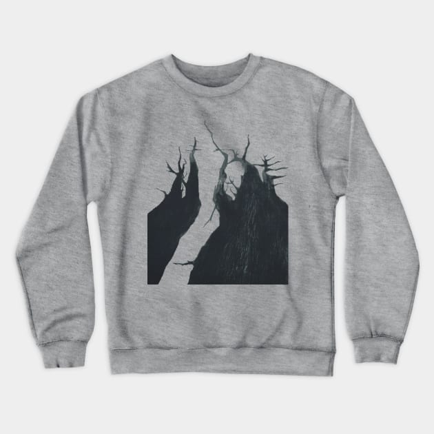 Dark forest Crewneck Sweatshirt by Bunlinked